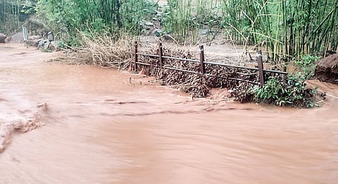 वेल्हे : पहिल्याच पावसात बालवड पूल बुडाला