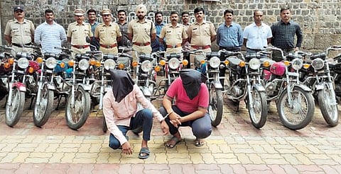 पुणे : चोरट्यांमध्येही क्रेझ आरएक्स हण्ड्रेड दुचाकींची