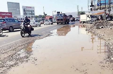 संतश्रेष्ठ ज्ञानेश्वर महाराज पालखी मार्गावर पाण्याची तळी; फुरसुंगी परिसरातील स्थिती
