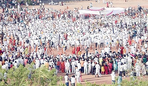 Ashadhi Wari 2023 : सोमेश्वरला रंगले सोपानकाकांचे पहिले अश्वरिंगण