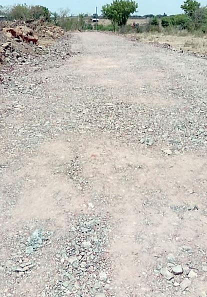 पुणे : मुढाळे ते लोखंडवाडी रस्त्याचे काम संथगतीने