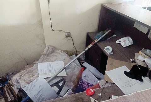 पुणे : स्वागताला चक्क कचराकुंडी! भंगार साहित्यामुळे कक्ष बनला अडगळीची खोली