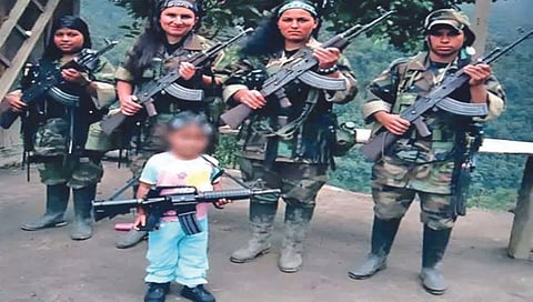 Children Recruited into Rebel Army : दक्षिण कोलंबियात दोन वर्षांच्या मुलांचीही बंडखोर लष्करात भरती!