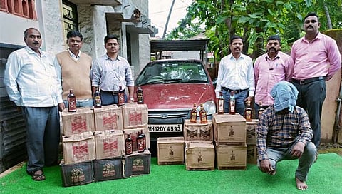 कोल्हापूर: आजर्यात साडेचार लाखांचे गोवा बनावटीचे मद्य जप्त