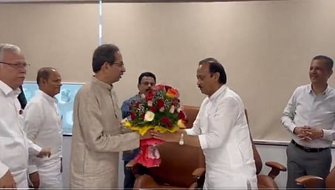 Ajit Pawar & Uddhav Thackeray : उद्धव ठाकरेंनी घेतलीअजित पवारांची भेट; कारण….