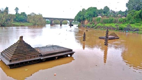 कोल्हापूर जिल्ह्यात पावसाचा जोर वाढला; ‘राजाराम’ दुसर्यांदा पाण्याखाली