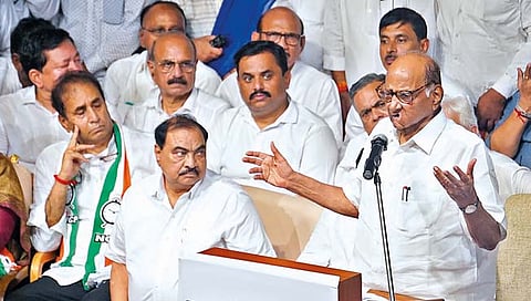 त्यांचे नाणे खरे नाही, खणखण वाजणार नाही : शरद पवार