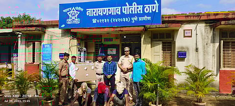 पुणे : नाराणगाव परिसरात घरफोडी करणारी टोळी जेरबंद