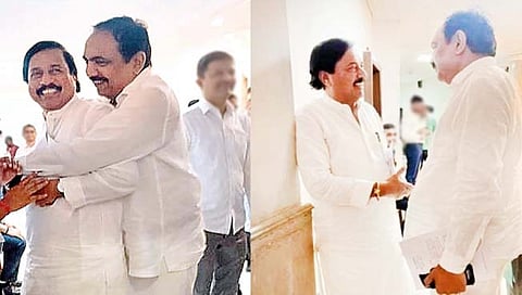 जयंत पाटील-तटकरेंच्या भेटीची चर्चा