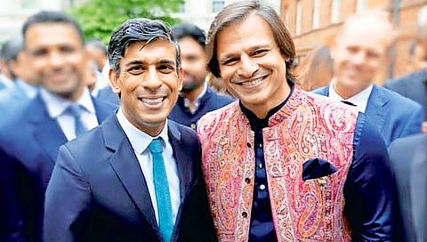 ब्रिटिश पंतप्रधानांच्या भेटीने भारावला विवेक ओबेरॉय