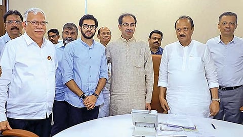 तिजोरीच्या चाव्या अजित पवारांकडे आल्याने जनतेला मदत होईल : उद्धव ठाकरे