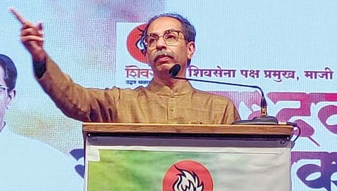 गद्दारांची सेना चायनीज मालाप्रमाणेच बोगस : उद्धव ठाकरे