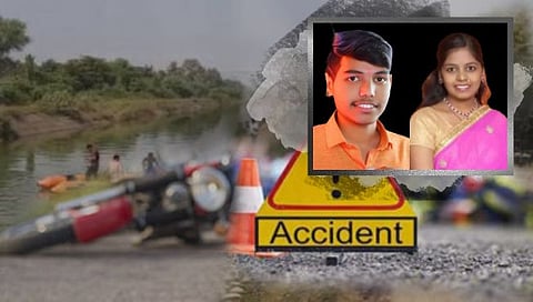 टिप्परच्या धडकेत सख्या बहिण भावाचा मृत्यू,अंबुलगा गावावर शोककळा