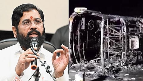 Samruddhi highway Bus Accident : बुलढाणा बस अपघातातील मृतांच्या नातेवाईकांना ५ लाखांची मदत जाहीर; मुख्यमंत्र्यांची घोषणा