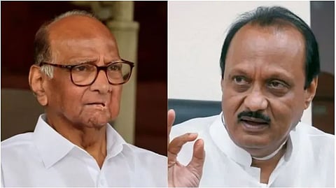 शरद पवार यांच्याकडे केवळ १० आमदार; अजित पवारांना ४२ आमदारांचा पाठिंबा