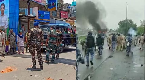 Bengal Panchayat Polls : प. बंगाल मतदान; बॉम्बस्फोट, दगडफेक, हिंसाचार; 15 पेक्षा जास्त लोकांचा मृत्यू