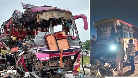 बुलढाणा अपघात : घरी येतोय, निरोप दिला अन् अवघ्या काही अंतरावर भाविकांवर काळाची झडप | Buldhana accident