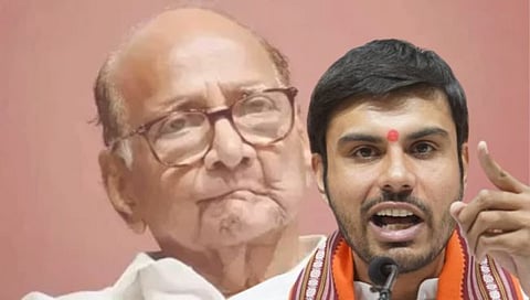 डंके की चोट पे सांगतो मी मराठा, शरद पवार जातीयवादी : तुषार भोसले यांची टीका