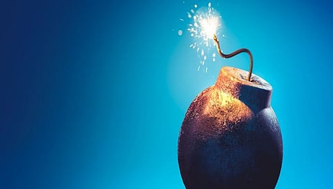 नाशिक : पाच लाख द्या, अन्यथा बॉम्बने उडवून देऊ ; किराणा दुकानदाराला धमकी