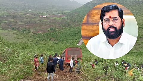 Saptashrungi Gad Bus Accident : अपघातातील मृत महिलेच्या वारसाला 10 लाखांची मदत