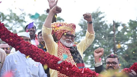 छगन भुजबळांचे येवल्यात जंगी स्वागत