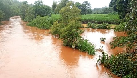 गगनबावडा तालुक्यात धुवाधार पाऊस! वेतवडे, मांडूकली, अणदूर बंधारे पाण्याखाली | Gaganbawda Heavy Rain