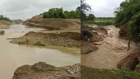 चंद्रपूर : गोसेखुर्दच्या उजव्या कालव्यामुळे लखमापूर तलाव फुटला