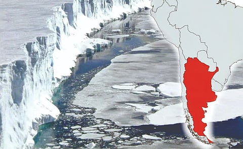 अंटार्क्टिकामध्ये अर्जेंटिनाइतका बर्फ वितळला!