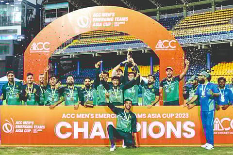 Pakistan A vs India A : पाकिस्तान ‘अ’ संघ आशिया चॅम्पियन