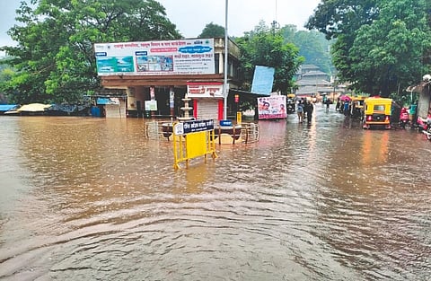 रत्नागिरी : राजापूर शहरात पूरस्थिती; अर्जुना, कोदवली नद्यांनी गाठली धोक्याची पातळी