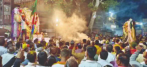 सांगली : बागणीसह तीन गावांत पंजे-सवारी भेटी