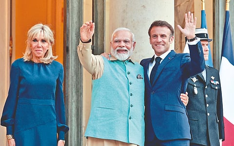 आंतरराष्ट्रीय : भारताच्या सामरिक शक्तीला फ्रान्सचे बळ