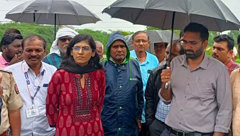 नांदेड : धर्माबाद तालुक्यातील बन्नाळी गावात शिरले पुराचे पाणी