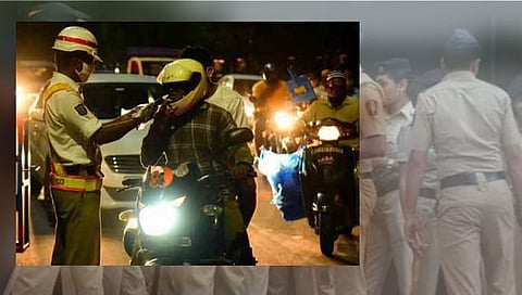 वर्धा पोलिसांची नाकाबंदी, कोम्बिंग ऑपरेशनसह विशेष मोहीम; ५९७ वाहनांची तपासणी