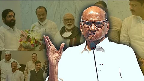 Sharad Pawar : राष्ट्रवादीतील फुटीनंतर शरद पवार यांची शनिवारी येवला येथे पहिली सभा