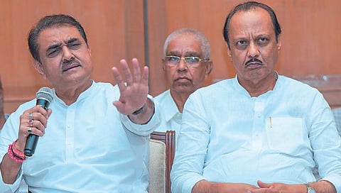 Maharashtra NCP crisis updates : अजित पवार पुन्हा निवडणूक आयोगाकडे; पक्षासह घड्याळ चिन्हावर दावा