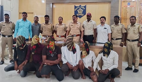 संगमनेर पोलिसांकडून महिलांच्या वेशातील विदर्भातील दरोडेखोरांची टोळी जेरबंद
