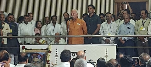 पुणे: मदनदास देवी म्हणजे अखंड स्थितीचा निर्धारू : मोहन भागवत