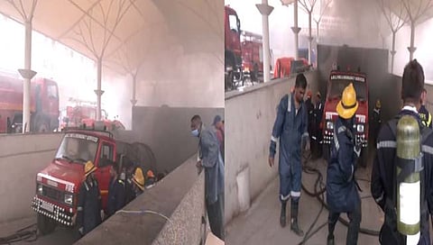 रुग्णालयात भीषण आग