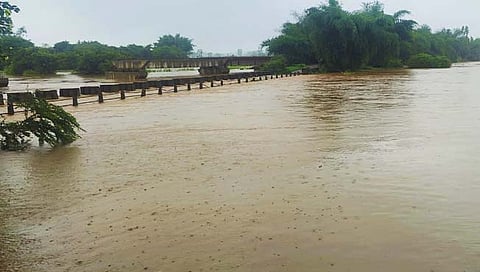 दूधगंगेला पूर