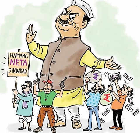 गुन्हेगार नेताच निवडते जनता!