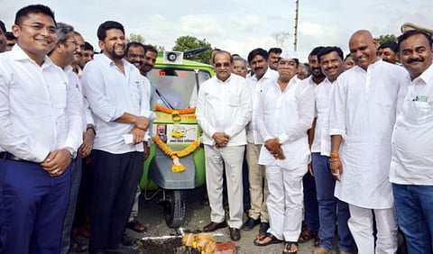 नगर : ग्रामपंचायतींना विद्युत घंटागाडी राज्यातील पहिला अभिनव उपक्रम