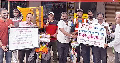 नगर : 365 दिवसांत 370 गडकिल्ले सर ; सुबोध निघाला माऊंट एव्हरेस्ट शिखरावर