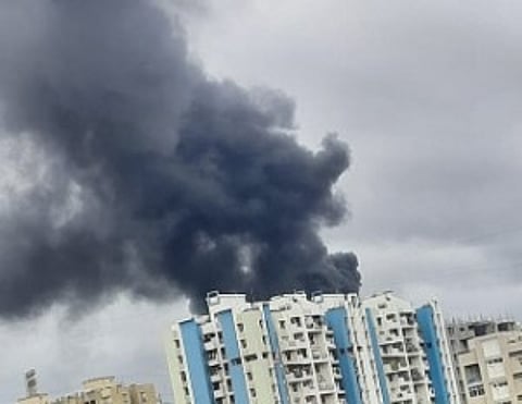 पुण्यात पुन्हा अग्नितांडव! येवलेवाडीत गोडाऊनला भीषण आग