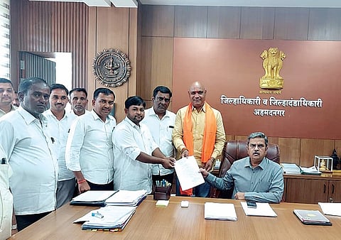 वाळकी : आ. रोहित पवारांच्या वक्तव्याच्या निषेधार्थ आंदोलने