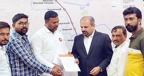 पिंपरी : मेट्रो विस्ताराकडे दुर्लक्ष होत असल्याने मनसेचा बहिष्कार