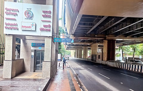 पुणे : पार्किंगच्या शोधात मेट्रो