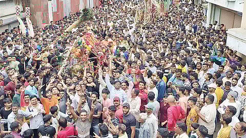 अहमदनगर : मोहरम विसर्जन मिरवणूक शांततेत