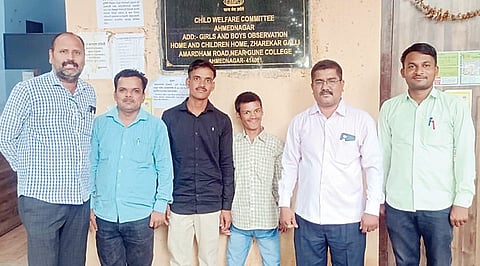 पाथर्डी : चार वर्षांनंतर वसाव कुटुंबात ‘अमन’