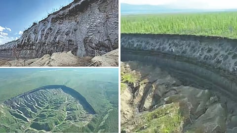 बर्फाचे ‘हे’ विवर वितळले तर जगाला धोका!